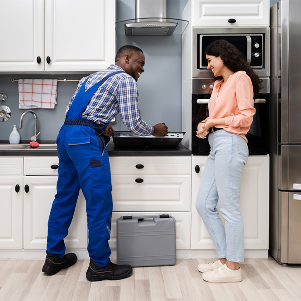 can you provide an estimate for cooktop repair before beginning any work in Woodlawn Illinois